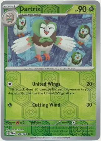 Shrouded Fable Dartrix #4/64 reverse holo